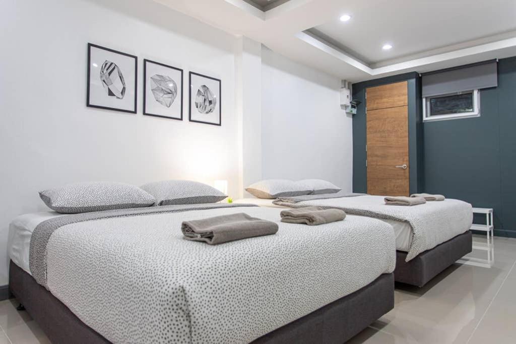 P1 Silom Pan Large Room Full Kitchen Wifi 4-6Pax 曼谷 外观 照片
